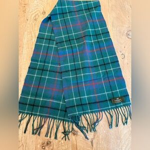 Highlander Collection by Lochcarron Plaid Lambswool Fringe Scarf